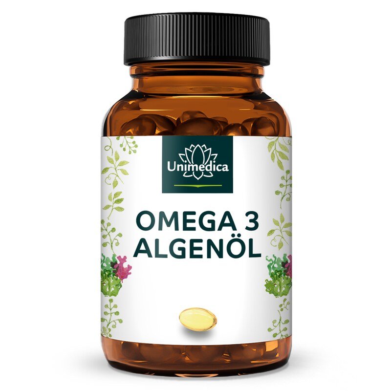 Omega-3 Algenöl – Vegan | 90 Kapseln EPA & DHA