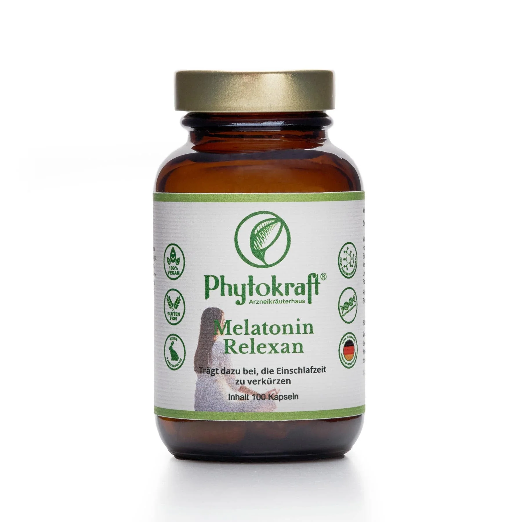 Melatonin Relexan mit Hopfen, Baldrian, Melisse, Lavendel & Passionsblume